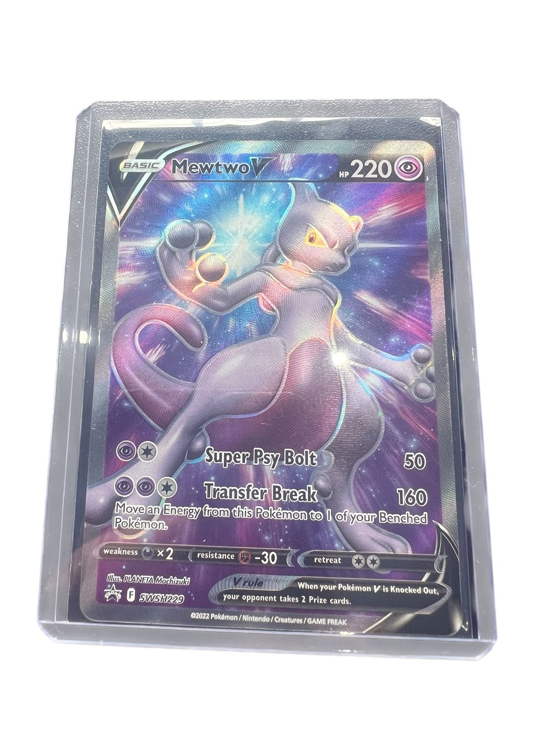 MewTwo V SWSH229 MewTwo V SWSH229