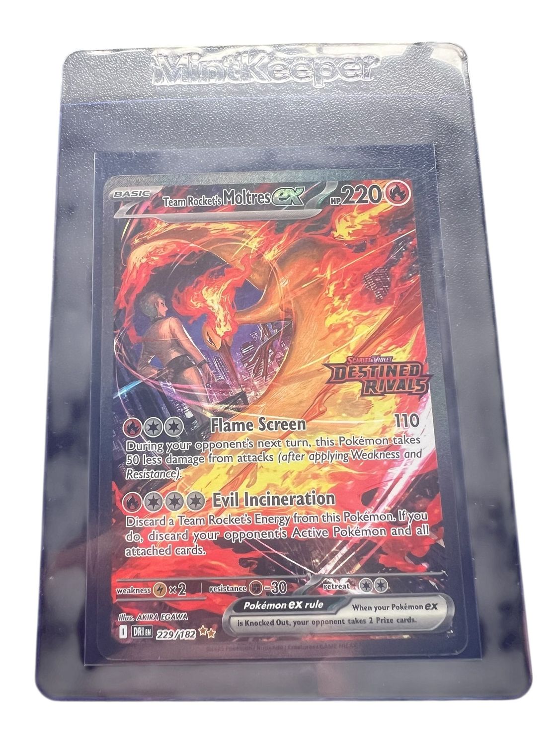 208/182 Team Rockets Moltres Stamped 208/182 Team Rockets Moltres Stamped