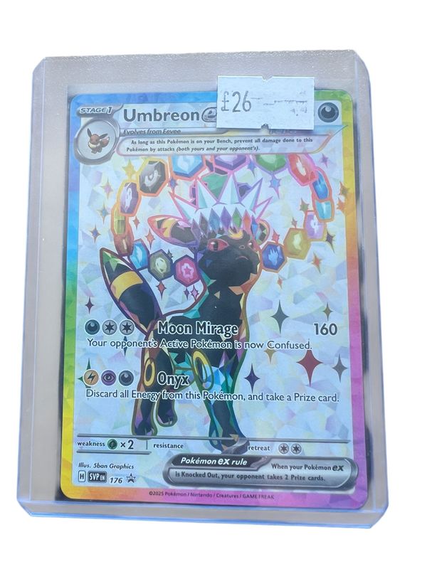 Umbreon EX 176 promo Umbreon EX 176 promo