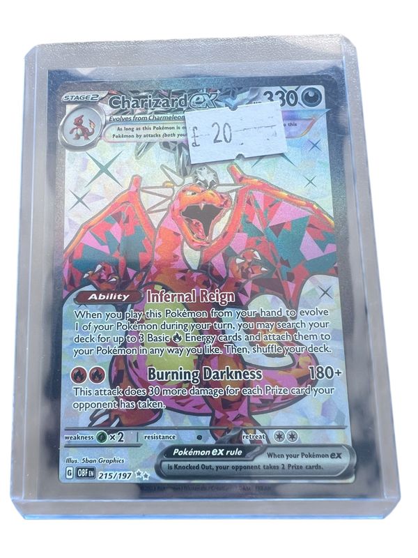 Charizard EX 215/197 Charizard EX 215/197