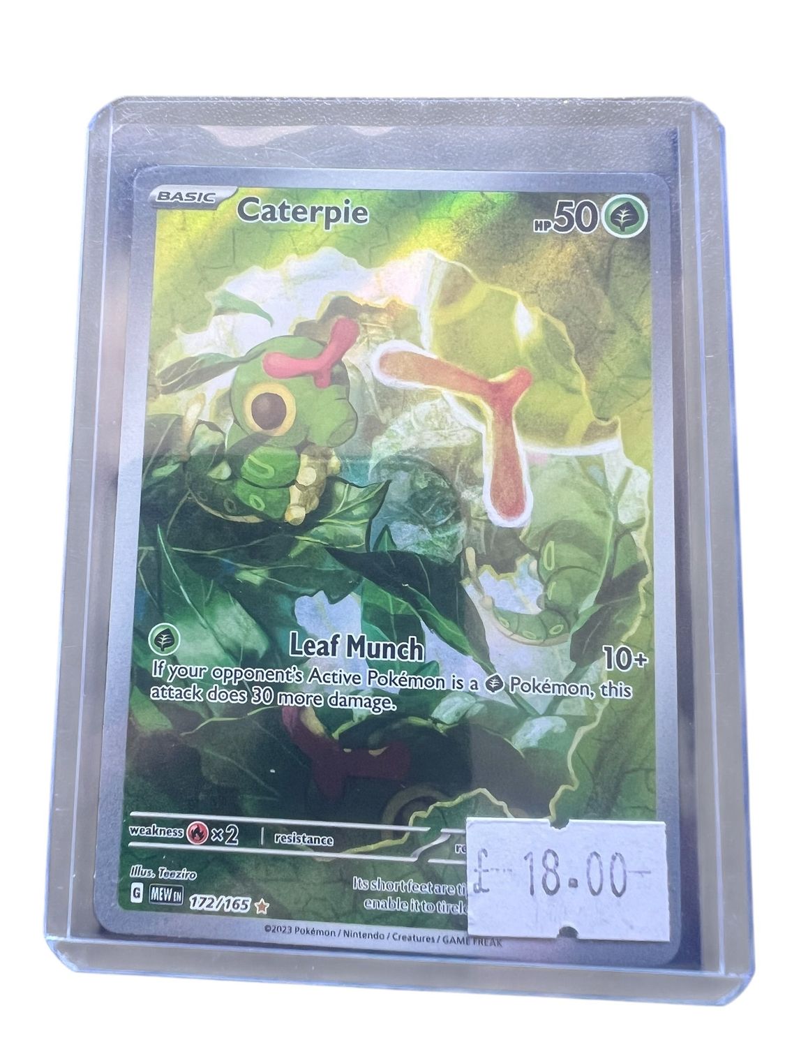 Caterpie 172/165 Caterpie 172/165