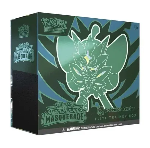 Twilight Masquerade Pokemon centre etb with free acrylic case Twilight Masquerade Pokemon centre etb with free acrylic case