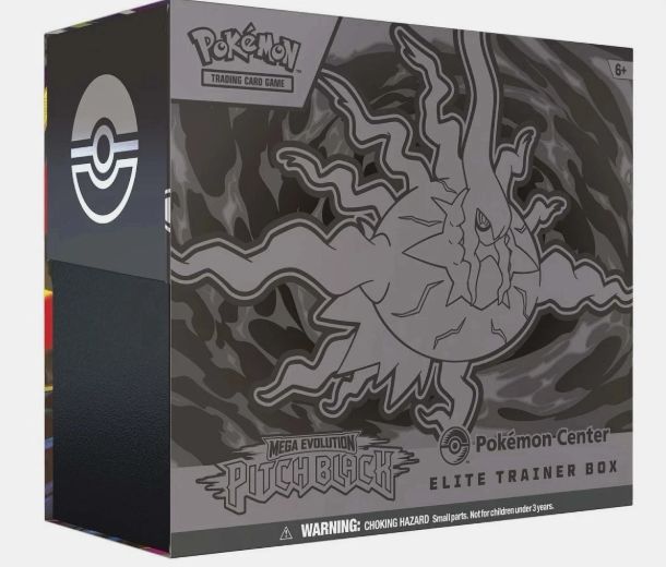Pitch Black Pokemon centre etb rip in wrapper Pitch Black Pokemon centre etb rip in wrapper