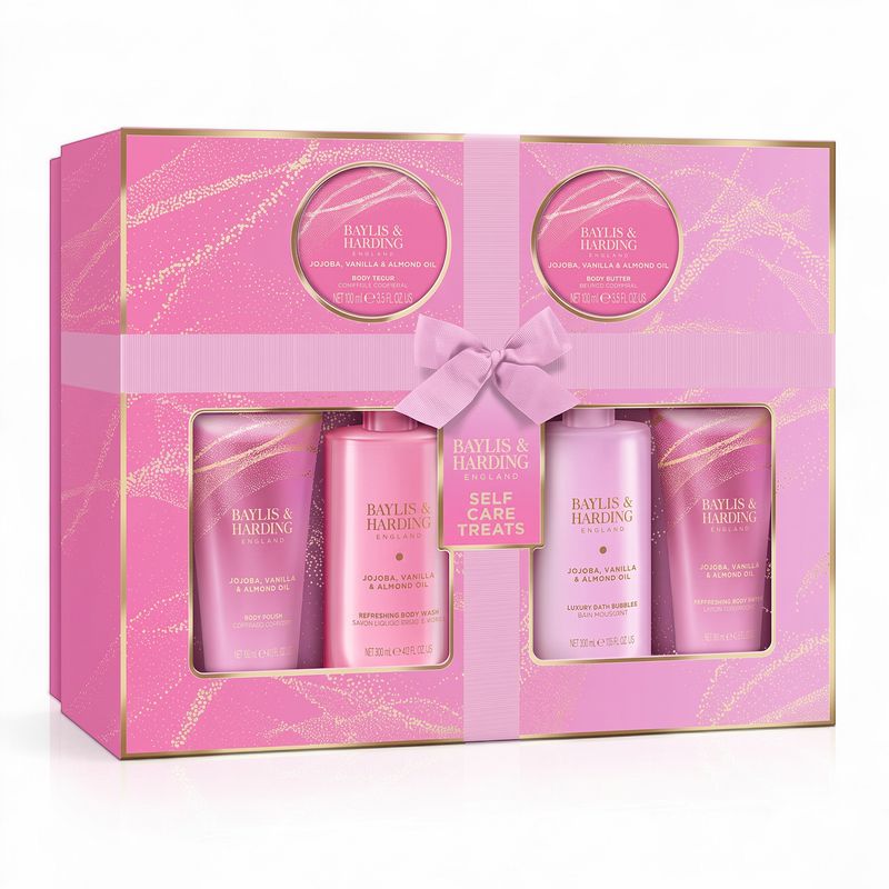Baylis &amp; Harding Jojoba, Vanilla &amp; Almond Oil Luxury Pamper Gift Set