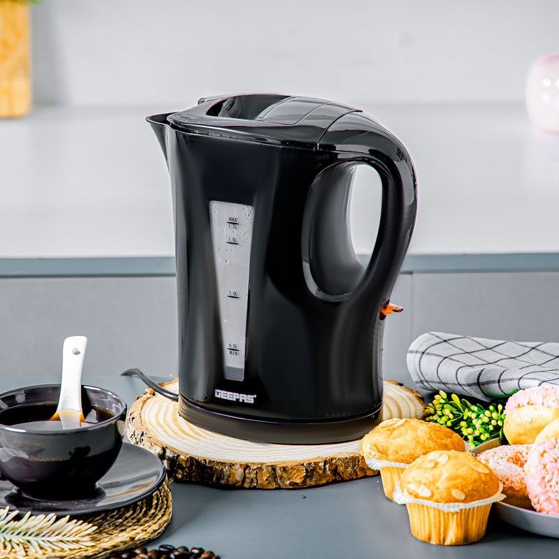 Geepas Jug Kettle 1.7Ltr Black