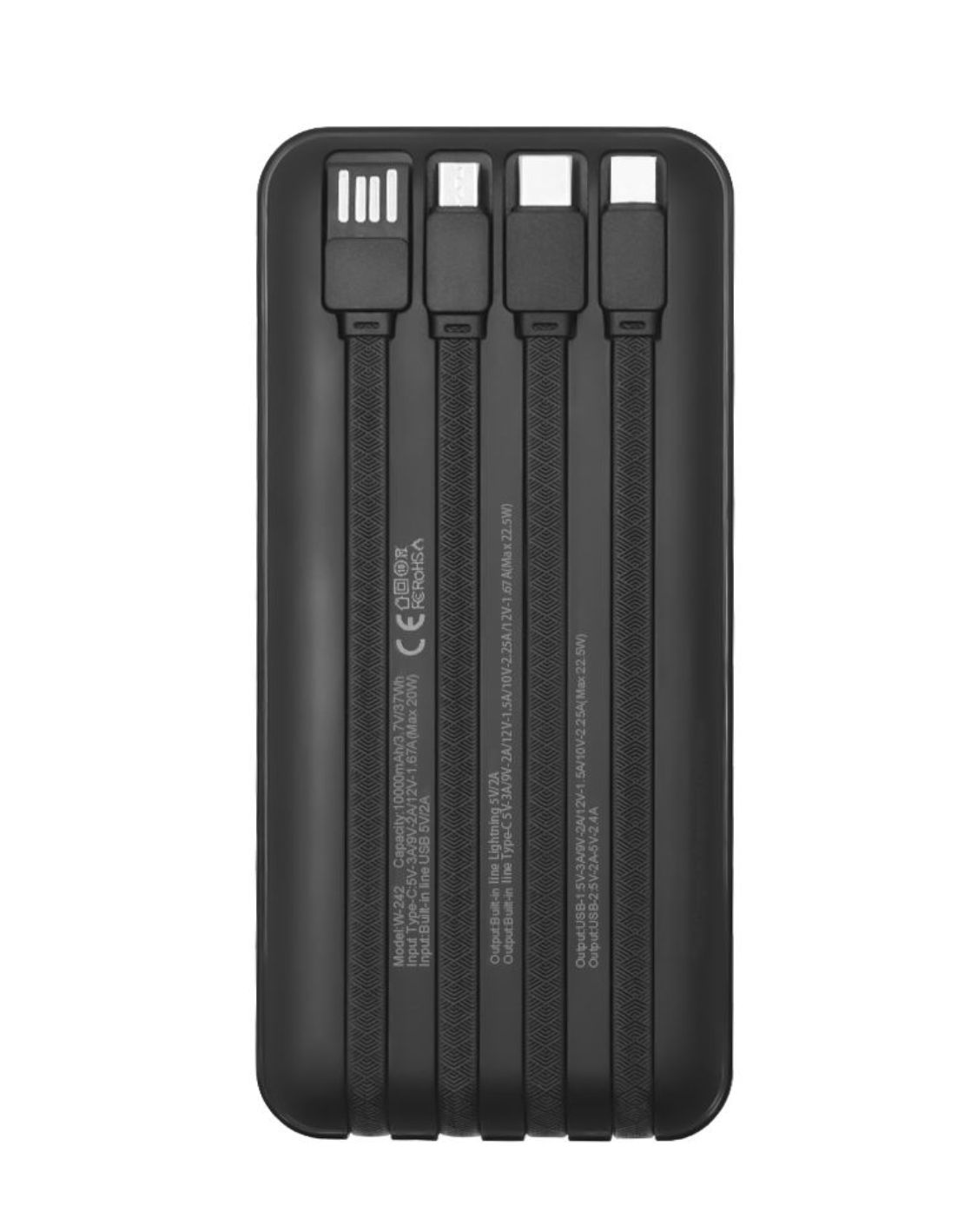 Dadu 4 In 1 Cable Clip-On 10000Mah Power Bank