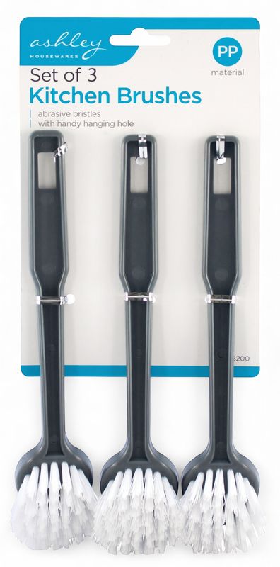 Ashley 3Pcs Kitchen Dish Brush