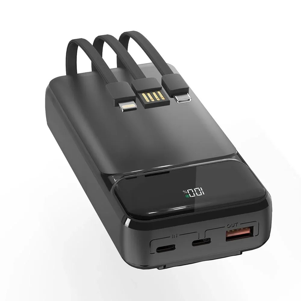 Dadu Black All-Type Charging Cable Magnectic 10000Mah Power Bank
