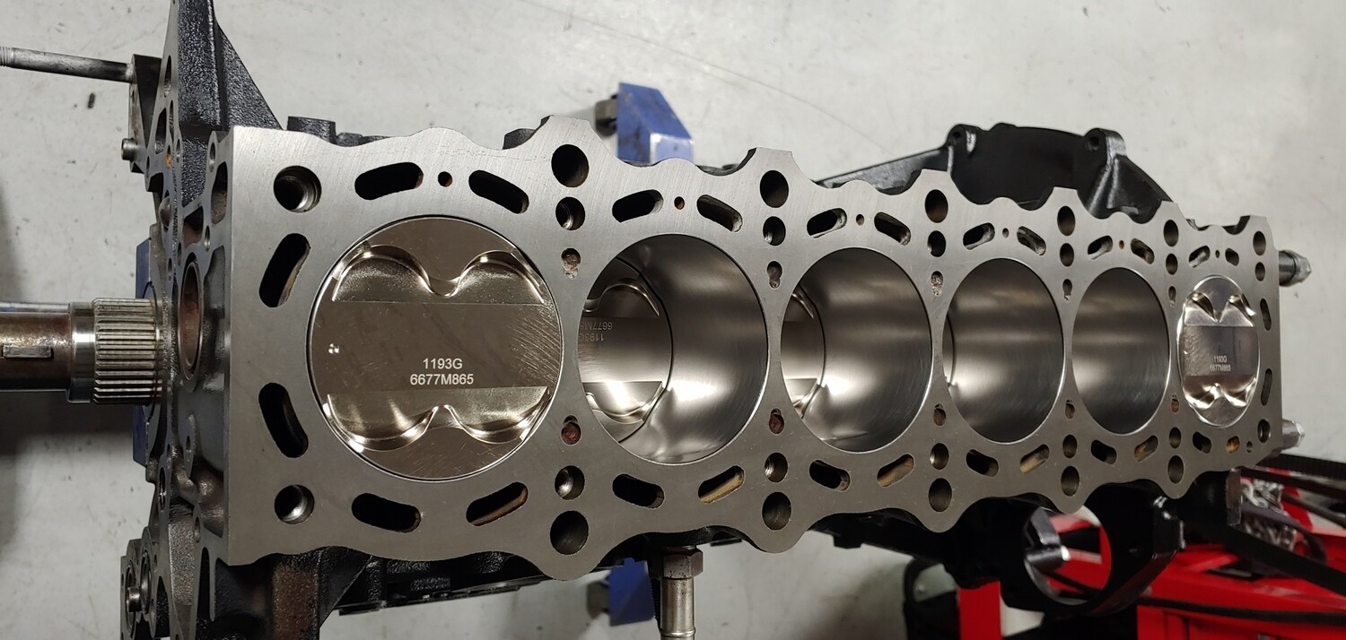 2JZ Stage 3 - 3.4L Stroker Shortblock *Billet Mains/Billet 3.4L Crank*