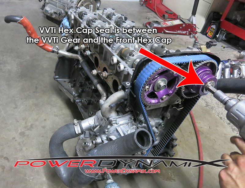 VVT-i Pulley Hex Cap Seal