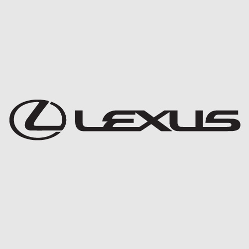 Lexus Logo Brake Caliper Decal - Pair
