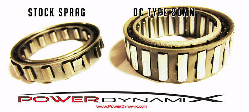 PowerDynamix A650E Dual Cage Large Sprag Upgrade 20mm