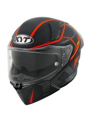 Casco Integrale Kyt R2R Concept E06 - Matt Black/Red
