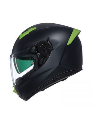 Casco Integrale Nolan N60-6 Classico Nobile - Matt Black/Green