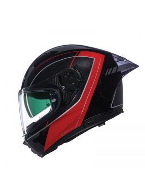 Casco Integrale Nolan N60.6 Sport Mesmerico - Metal Black/Red