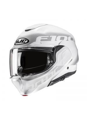 Casco Modulare Ribaltabile In Fibra Hjc F100 Hetal - Hetal Mc10