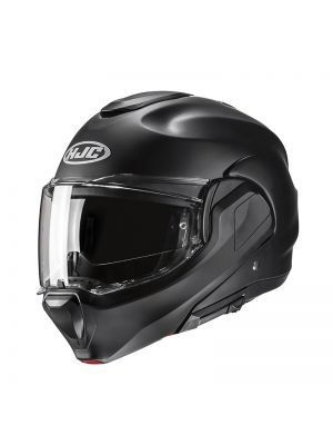 Casco Modulare Ribaltabile In Fibra Hjc F100 Solid - Matt Black Casco Modulare Ribaltabile In Fibra Hjc F100 Solid - Matt Black