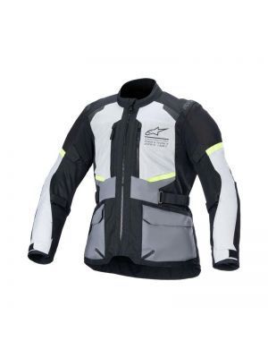 Giacca Moto Estiva Alpinestars Andes Air Drystar - Ice Gray/Dark Gray/Black