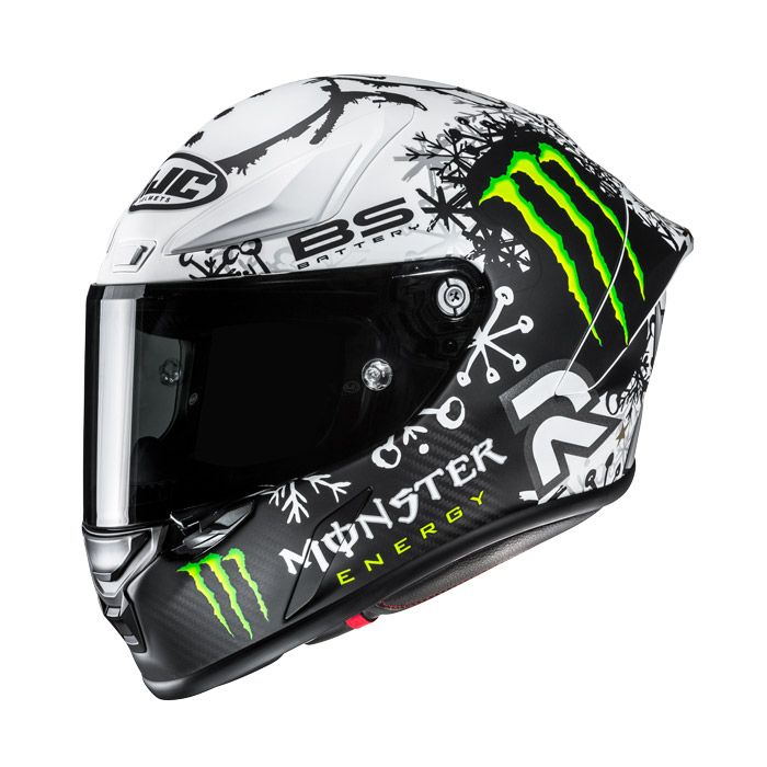 Casco Integrale HJC RPHA 1 V2 CARBON SNOW DIABLO