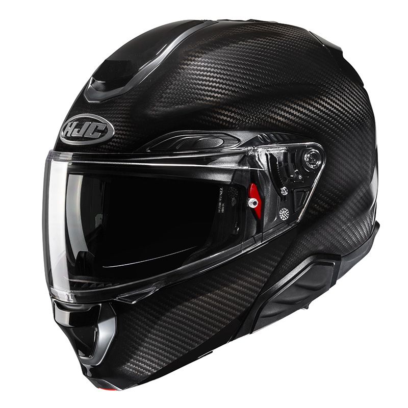 Casco Modulare Apribile HJC RPHA 91 CARBON - (Black) Casco Modulare Apribile HJC RPHA 91 CARBON - (Black)