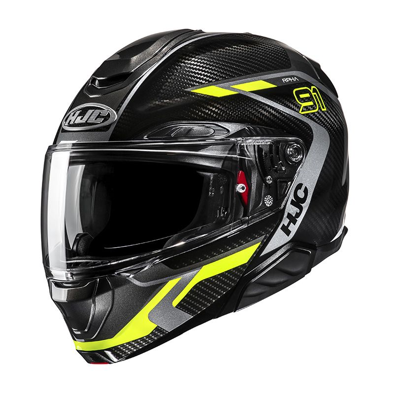 Casco Modulare Apribile HJC RPHA 91 CARBON - (Lagos MC3H) Casco Modulare Apribile HJC RPHA 91 CARBON - (Lagos MC3H)