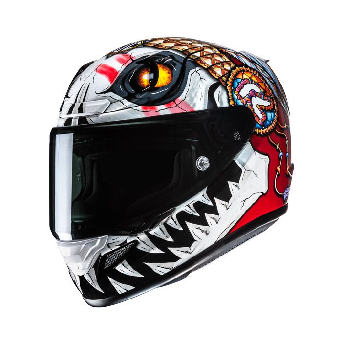 Casco Integrale HJC RPHA 12 SKULLY Casco Integrale HJC RPHA 12 SKULLY