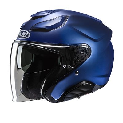 Casco Jet HJC F31 - (Matt Blue)