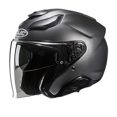 Casco Jet HJC F31 - (Matt Titanium)