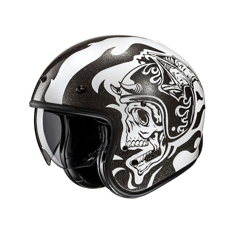 Casco Jet HJC V31 FLAME - (Flame MC5)