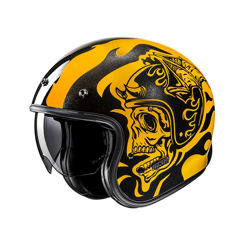 Casco Jet HJC V31 FLAME - (Flame MC3)