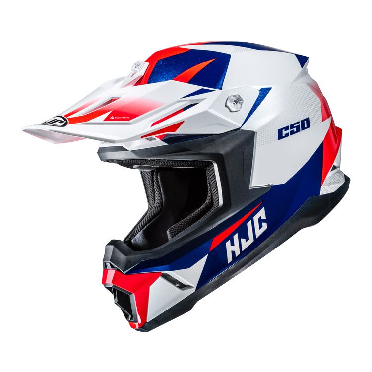 Casco Cross HJC C50 SLIDE - (Slide MC21) Casco Cross HJC C50 SLIDE - (Slide MC21)