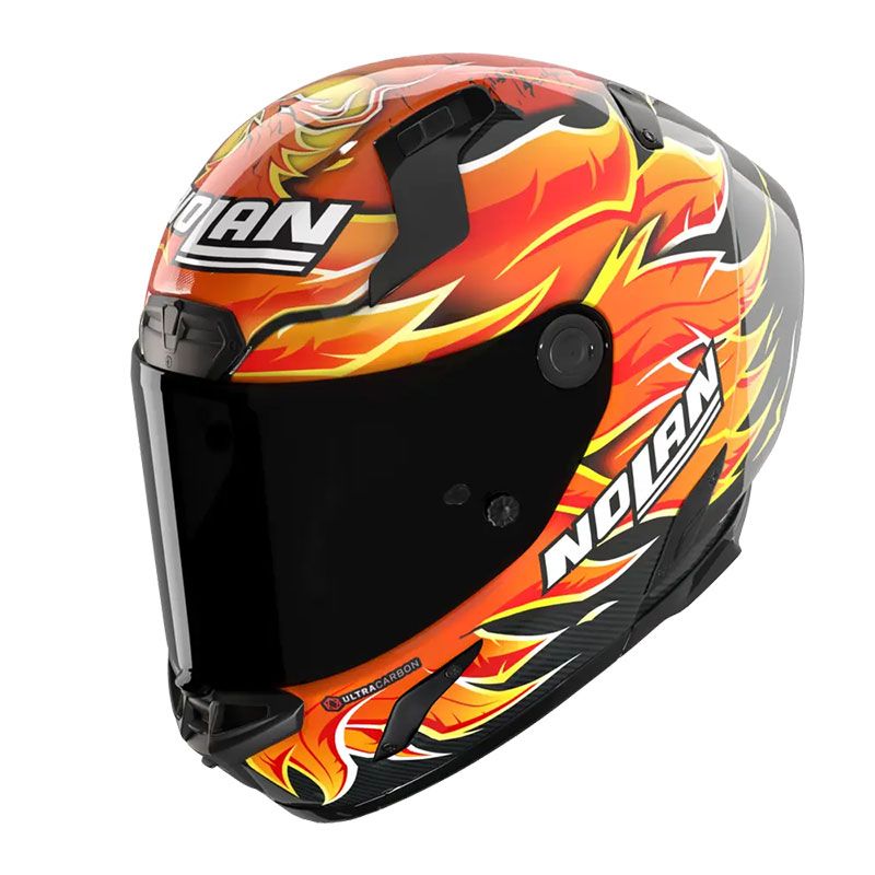 Casco Integrale NOLAN X-804 RS ULTRA CARBON - (Replica Iannone)