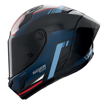 Casco Integrale NOLAN X-804 RS ULTRA CARBON PIEGA - (Carbonio/Blu/Rosso)
