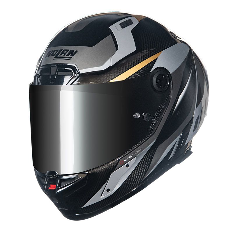 Casco Integrale NOLAN X-804 RS ULTRA CARBON LESMO - (Carbonio/Nero/Grigio/Oro)
