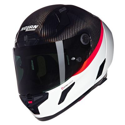 Casco Integrale NOLAN X-804 RS ULTRA CARBON D.O.C. - (Carbonio/Bianco)
