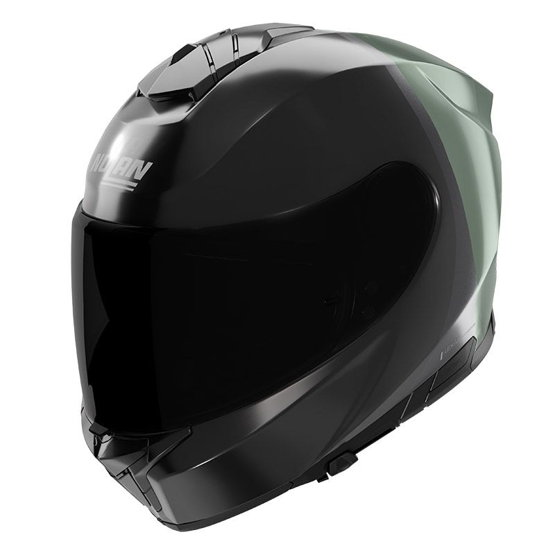 Casco Integrale NOLAN N80-8 VERNICIATURA SPECIALE - (Nero/Verde Grigio)