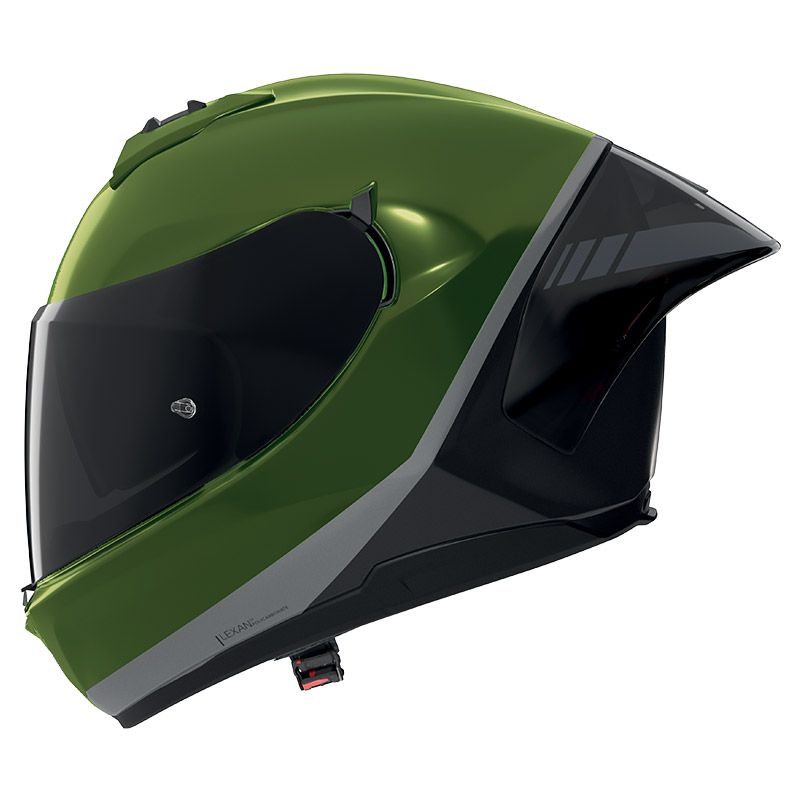 Casco Integrale NOLAN N60-6 SPORT VERNICIATURA SPECIALE - (Verde Metallo/Nero/Antracite)