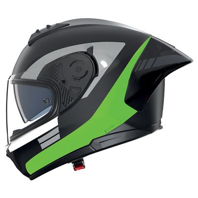 Casco Integrale NOLAN N60-6 SPORT CONTRASTO - (Nero/Verde Fluo)