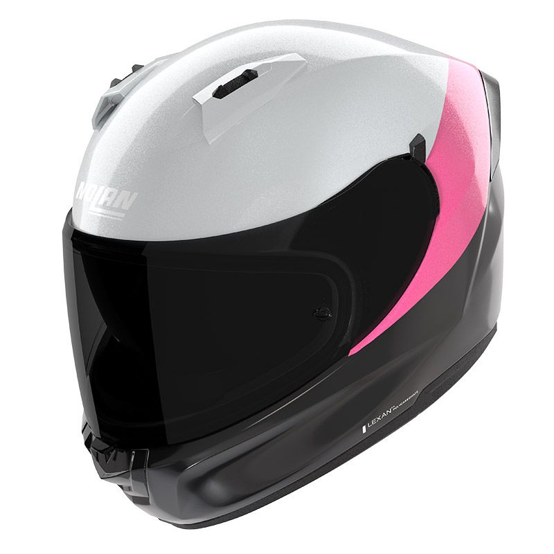Casco Integrale NOLAN N60-6 VERNICIATURA SPECIALE - (Nero/Perla/Fucsia)