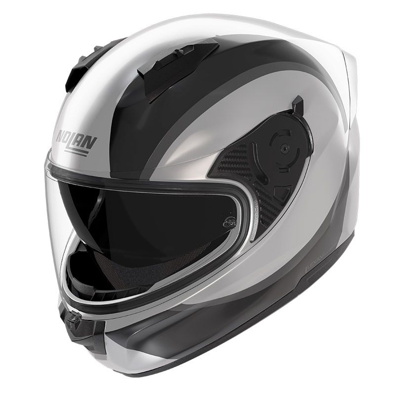 Casco Integrale NOLAN N60-6 BIFASE - (Bianco/Nero)