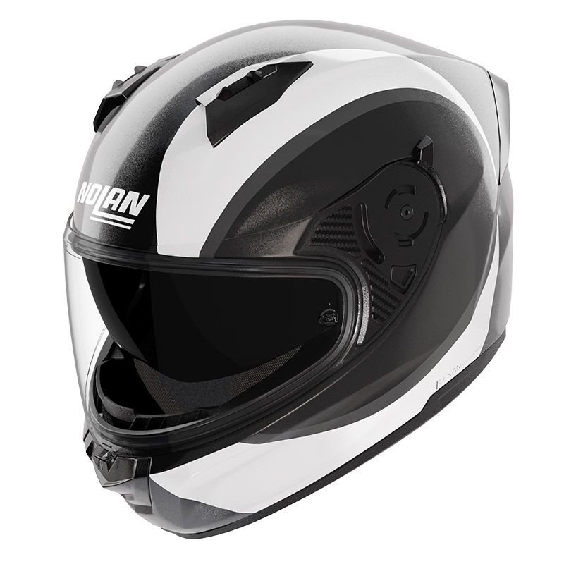 Casco Integrale NOLAN N60-6 BIFASE - (Nero/Bianco)