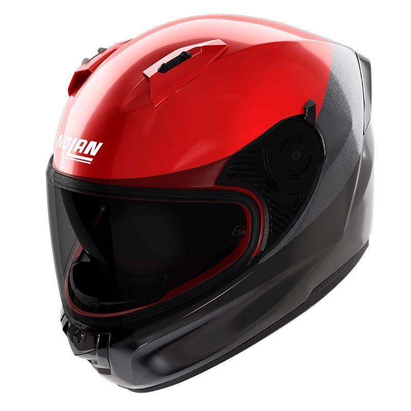 Casco Integrale NOLAN N60-6 VERNICIATURA SPECIALE - (Nero/Rosso/Antracite)