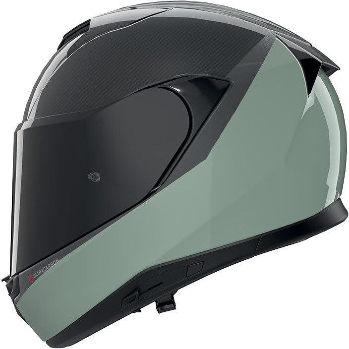 Casco Integrale NOLAN X-904 ULTRA CARBON VERNICIATURA SPECIALE - (Carbonio/Verde Grigio/Antracite)