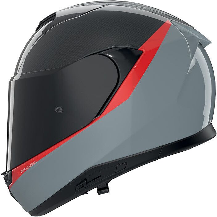 Casco Integrale NOLAN X-904 ULTRA CARBON VERNICIATURA SPECIALE - (Carbonio/Grigio/Rosso)