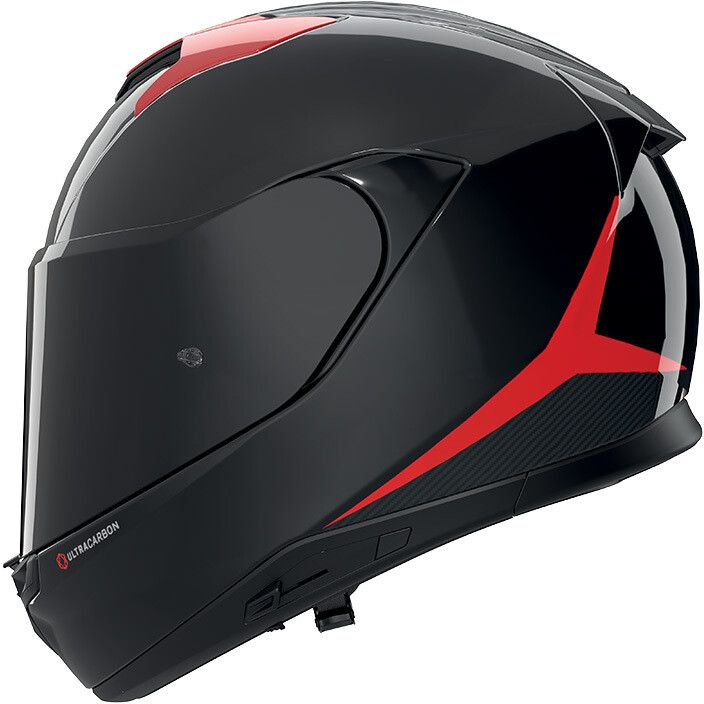 Casco Integrale NOLAN X-904 ULTRA CARBON EMBLEMA - (Carbonio/Nero/Rosso)