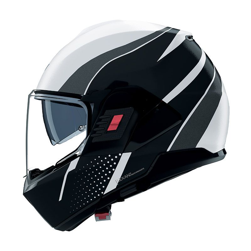 Casco Modulare Ribaltabile NOLAN N120-1 FLUENTE - (Bianco/Nero/Antracite)