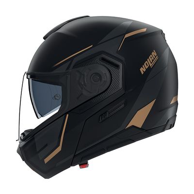 Casco Modulare NOLAN N90-3 SINCRONO - (Nero/Antracite/Oro)