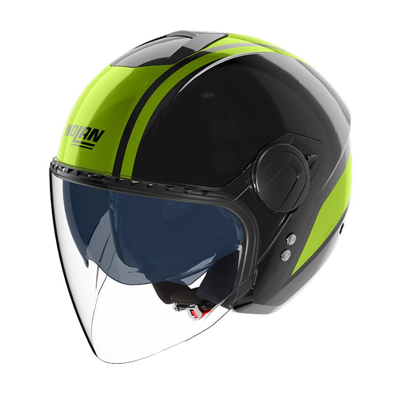 Casco Jet NOLAN N20-2 VISOR DOLCE VITA - (Nero/Verde Impulso)