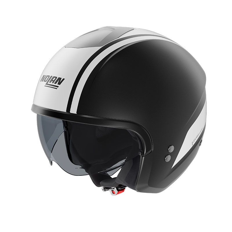 Casco Jet NOLAN N20-2 DOLCE VITA - (Nero/Bianco Lucido)