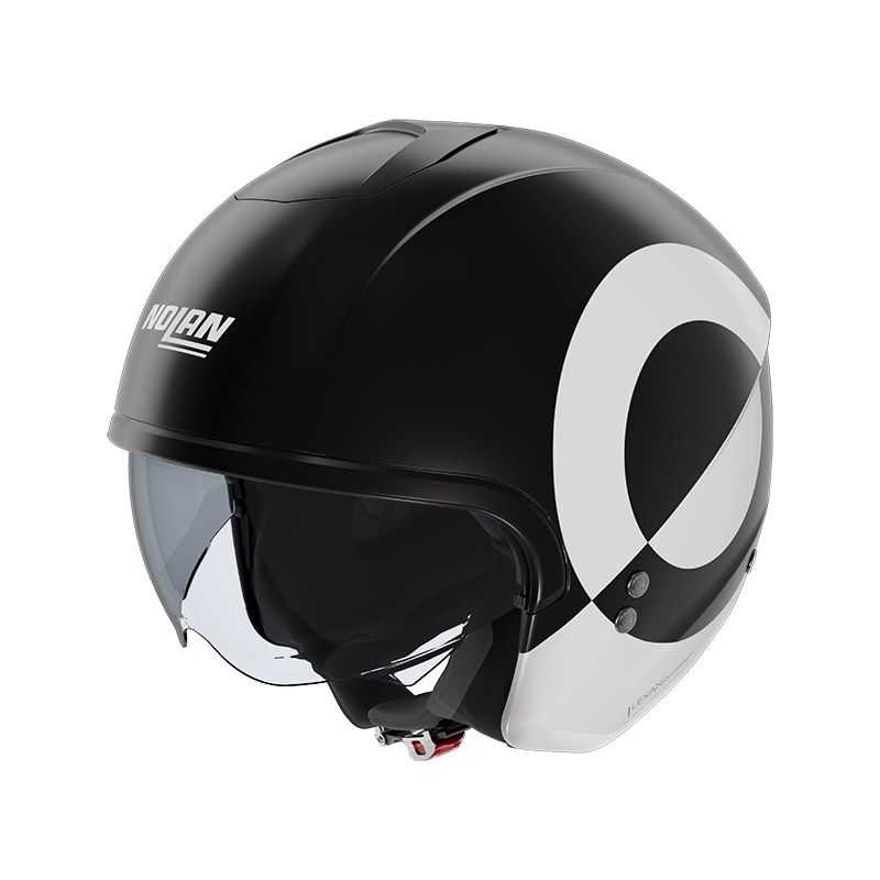 Casco Jet NOLAN N20-2 VICEVERSA - (Nero/Bianco Opaco)